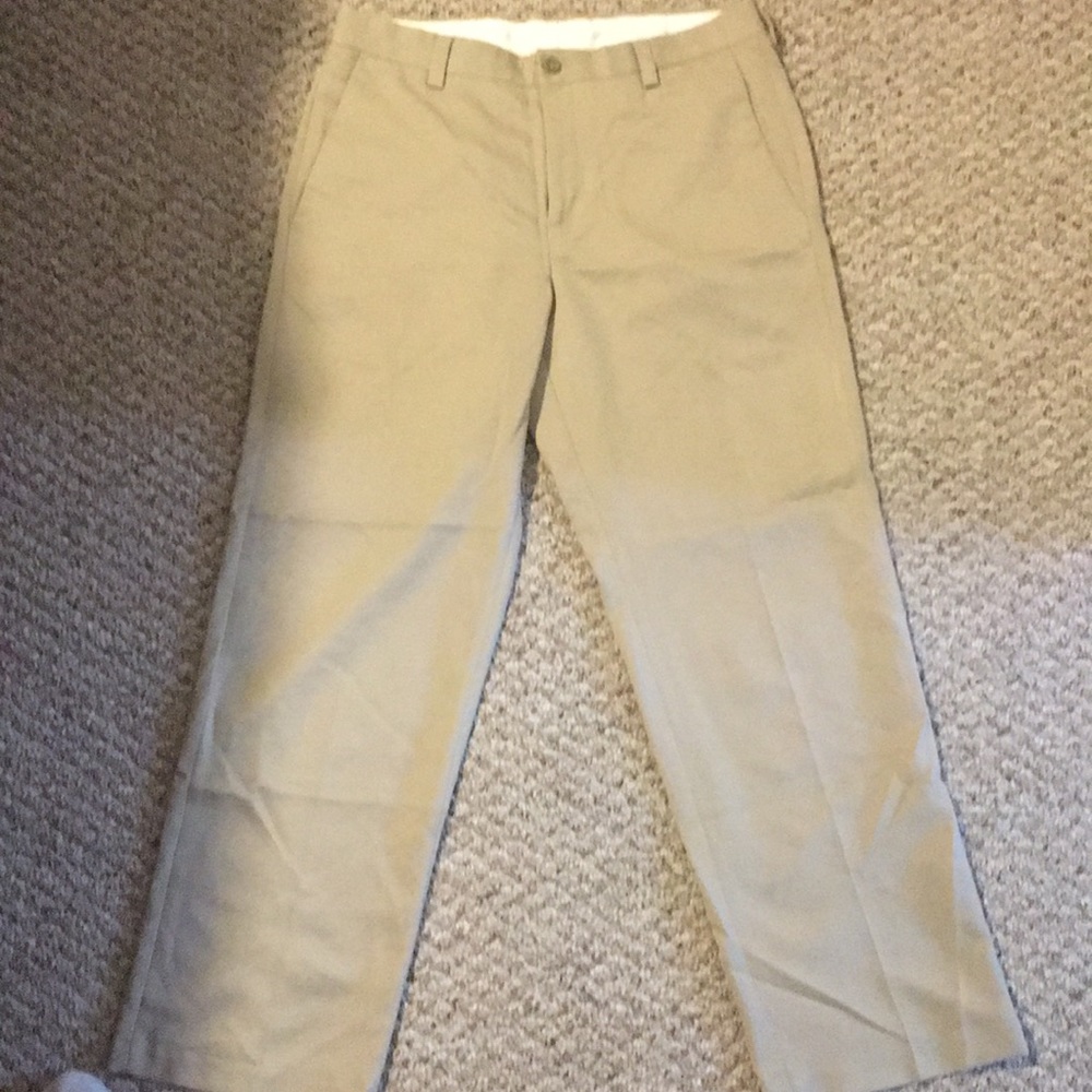 NWOT Kenneth Cole 33x30 flatfront Khaki colorslack